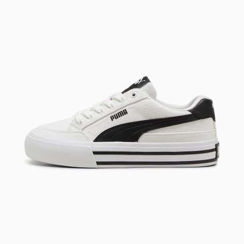 Giày thể thao sneaker chính hãng Puma Court Classic Vulcanised Formstrip Unisex White -  Trắng