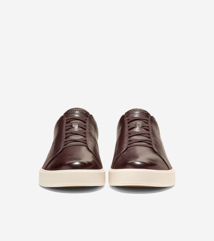 Giày hiệu Cole Haan chính hãng GrandPro Luxe Slip-On Sneakers Ivory  - Nâu