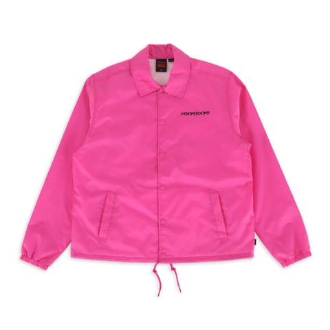 Áo khoác gió chính hãng Vans X Noon Goons Stacked Coaches Jacket - Đen - Hồng