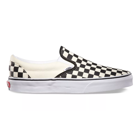 Giày Vans chính hãng Slip on Checkerboard Black White - Đen Trắng - Top Best Seller