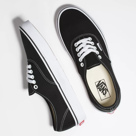 Giày Vans chính hãng Authentic Classic Black White - Đen Trắng - Top Best Seller