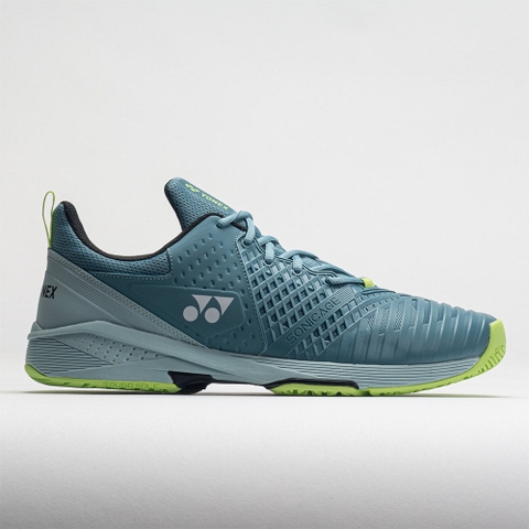 Giày Tennis Yonex chính hãng Power Cushion Sonicage 3 Clay Xanh nhạt - Smoke Blue - size 37.5 38 42 43