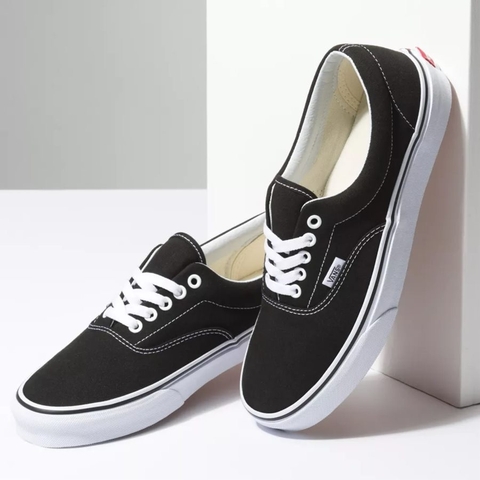 Giày Vans chính hãng Era Classic Black White - Đen Trắng - Top Best Seller