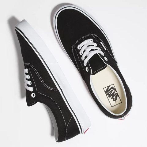 Giày Vans chính hãng Era Classic Black White - Đen Trắng - Top Best Seller