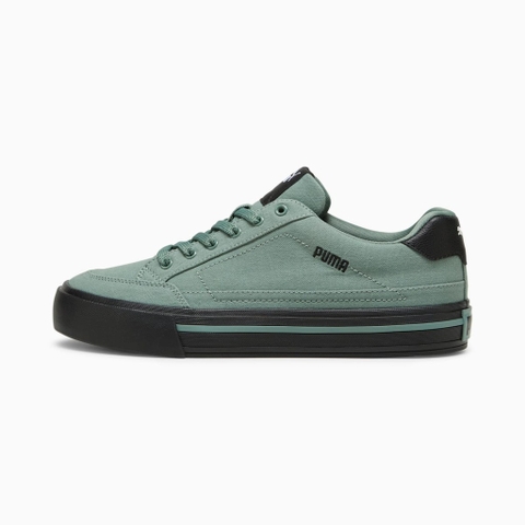 Giày sneaker thể thao Puma chính hãng Court Classic Vulcanized Eucalyptus - Xanh đen