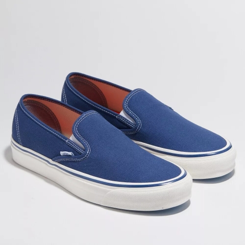 Giày Sneaker Vans chính hãng Anaheim Factory Slip-On 48 Deck DX Navy - Xanh