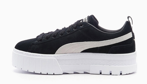 Giày Puma chính hãng Mayze Black White - Đen Trắng