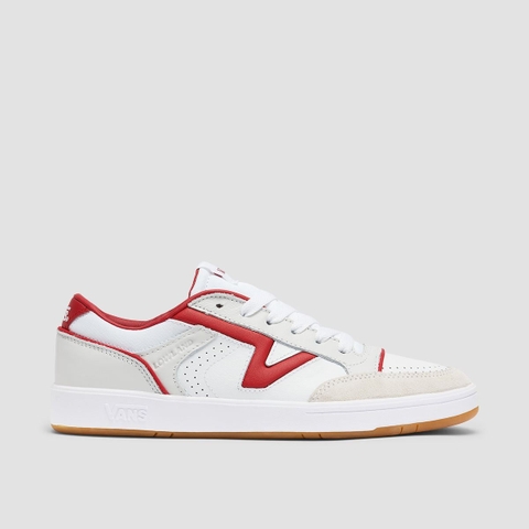 Giày Sneaker Vans chính hãng Lowland Comfycush JMP Court Red White -  Trắng đỏ VN007P2Y52