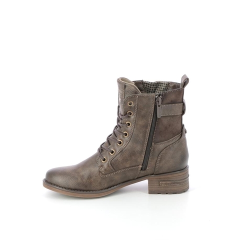 [ Hàng Auth - Full box ] Giày boots chính hãng Mustang Bottines - Klivi - Marron size 37 - Nâu