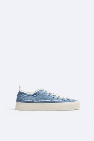 Giày sneaker Zara chính hãng Denim Blue