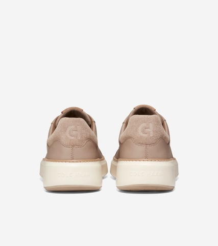 Giày hiệu Cole Haan chính hãng GrandPro Topspin Sneakers Truffle Brown - Nâu nhạt