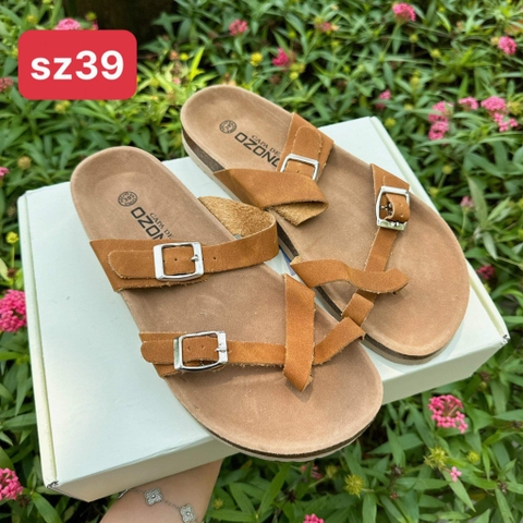 Dép đế trấu chính hãng Châu Âu size 39