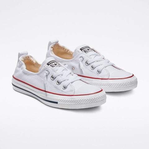 Giày Converse chính hãng Chuck Taylor All Star Shoreline Slip on White - Trắng