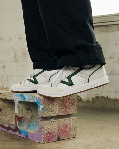 Giày Sneaker Vans chính hãng Lowland Comfycush JMP Court Green White -  Trắng xanh lá VN007P2Y9H