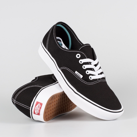 Giày Vans chính hãng Authentic Black white Comfycush