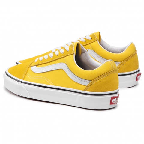 Giày Vans chính hãng Old Skool Vibrant Yellow True White