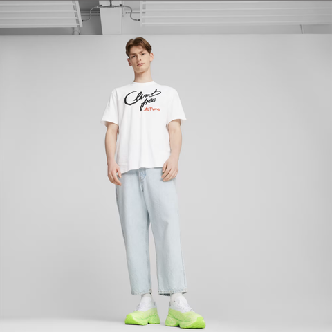 Giày Sneaker Puma Velophasis Slime Green White chính hãng - Trắng Xanh Neon- size 40.5 44.5