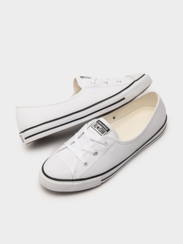 Giày sneaker Converse chính hãng White CHUCK TAYLOR ALL STAR BALLET LACE - Slip on - Trắng