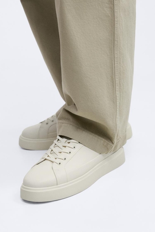 Giày sneaker Zara CHUNKY MONOCHROME chính hãng đế cao