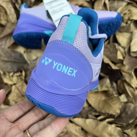 Giày Tennis Yonex chính hãng Power Cushion Sonicage 3 Clay Tím nhạt - Shoes Lilac- size 39