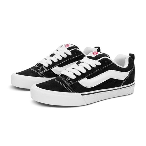 Giày Vans chính hãng Knu Old Skool Black White - Đen Trắng - Top Best Seller