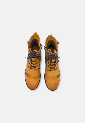 [ Hàng Auth - Full box ] Giày boots chính hãng Mustang Lace-up ankle boots - thương hiệu châu Âu - size 37 only