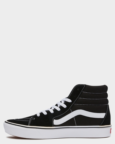 Giày Vans chính hãng Comfycush Sk8 Hi - Black / True White