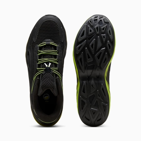 Giày Puma chính hãng EXOTEK Nitro Racing Black Green - Đen xanh size 42
