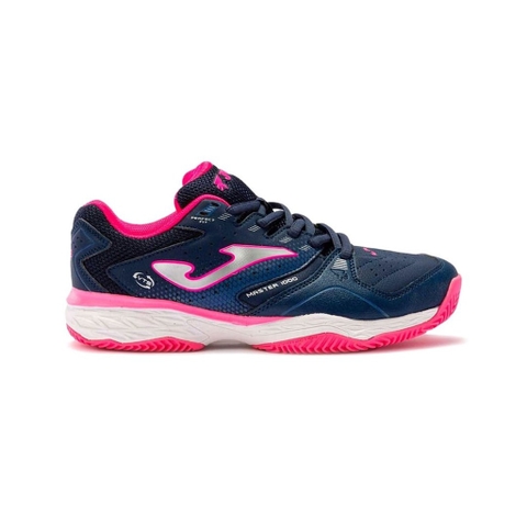 Giày thể thao Pickleball - Tennis - Padel JOMA chính hãng Master Clay 1000 Pink Navy - Xanh hồng