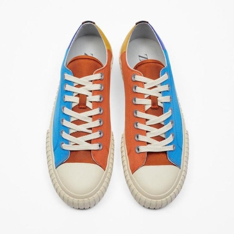 Giày sneaker Zara chính hãng Chunky Trainers Multicolor