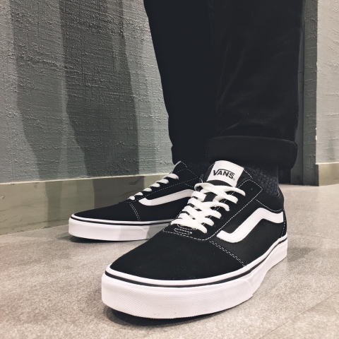 Giày Vans Chính Hãng Ward Black/White