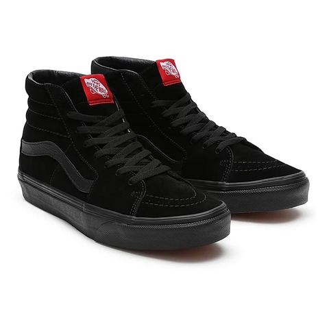 Giày Vans chính hãng Sk8 All Black chính hãng Full suede - Da lộn - Đen size 42