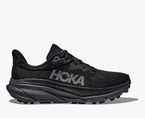 Giày Thể Thao Chạy Bộ Hoka Challenger ATR7 All Black - Running Trail - Đen - size 42