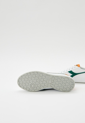 Giày thể thao sneaker hàng hiệu ý Diadora - TORNEO UNISEX white green line orange - trắng xanh cam