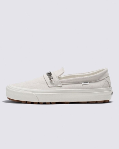 Giày Vans Style 53 DX Links Slip on Loafer white chính hãng