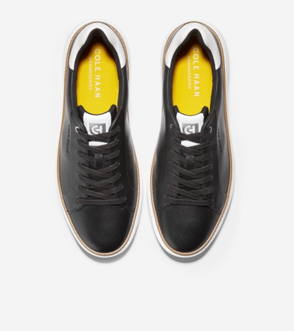 Giày hiệu Cole Haan chính hãng GrandPro Topspin Sneakers Black - Đen