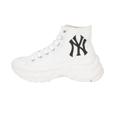 Giày MLB Chunky High New York Yankees True White chính hãng - Trắng