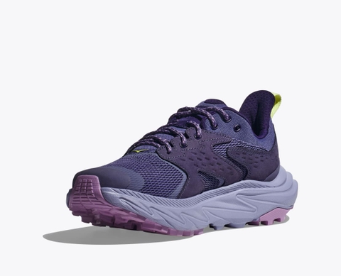 Giày Thể Thao Chạy Bộ Leo Núi Hoka Anacapa 2 Low GTX Meteor / Cosmic Sky - Hiking Trail - size 38-  Tím
