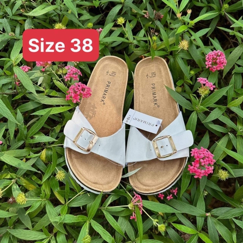 Dép đế trấu chính hãng Châu Âu size 38