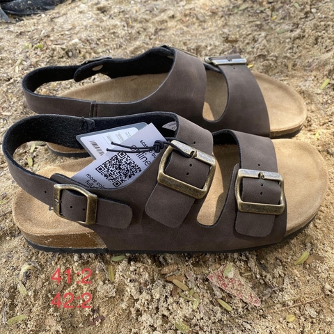 Dép đế trấu chính hãng Châu Âu nam size 39 40 41 42 43