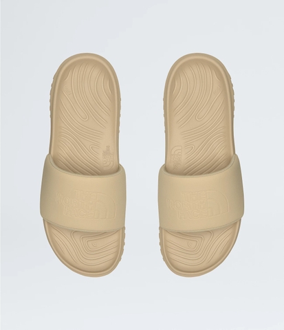 Dép quai ngang The North Face Never Stop Cush Slides Cream - Kem chính hãng