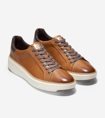 Giày hiệu Cole Haan chính hãng GrandPro Topspin Sneakers Bristish Tan - Nâu
