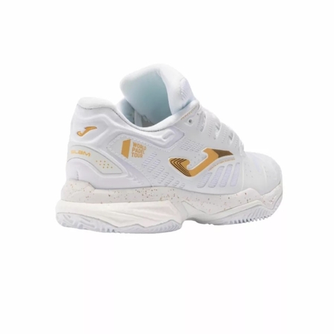 Giày thể thao Pickleball - Tennis - Padel JOMA chính hãng Slam Lady White - Trắng