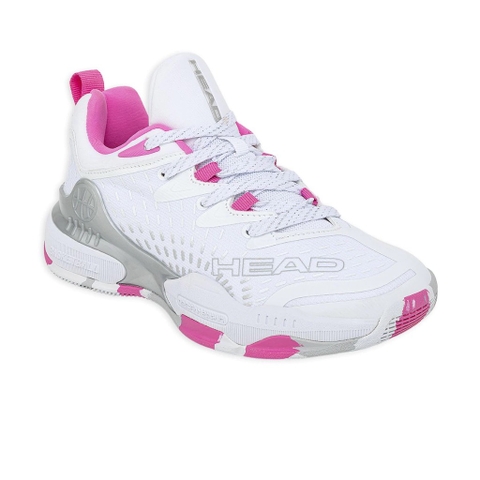 Giày thể thao Indoor Pickleball - Tennis - Padel Head chính hãng trắng hồng - Pink White