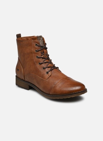 [ Hàng Auth - Full box ] Giày boots chính hãng Mustang Bottines - Gularia - Marron - size 37