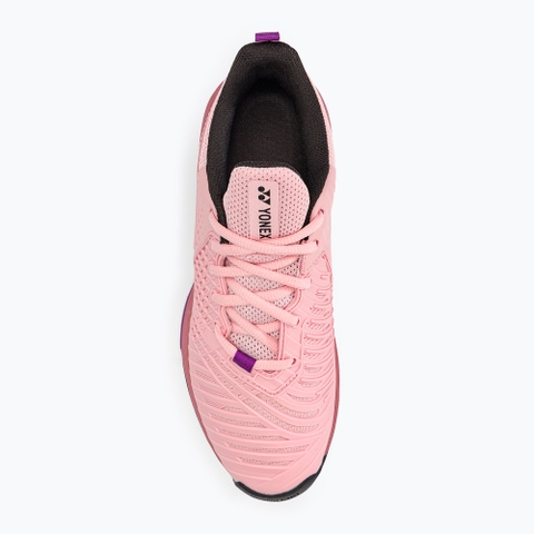 Giày Tennis Yonex chính hãng Power Cushion Sonicage 3 Clay Hồng nhạt - Pink Beige - size 37.5