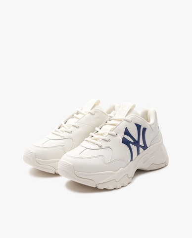 Giày MLB Chunky Big Ball Chunky True White chính hãng - Trắng