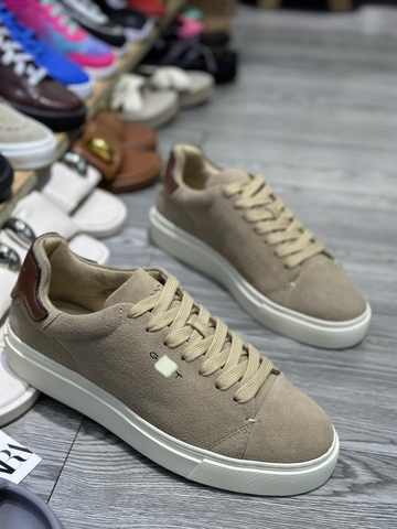 Giày sneaker chính hãng GANT Mc Julien Suede Beige - Da lộn - Nâu - size 40 41 42 43 44 45 46