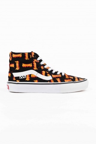 Giày Sneaker Vans chính hãng Vans Sk8-Hi Thrasher Skate Black