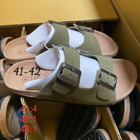 Dép đế trấu chính hãng Châu Âu nam size 39 40 41 42 43